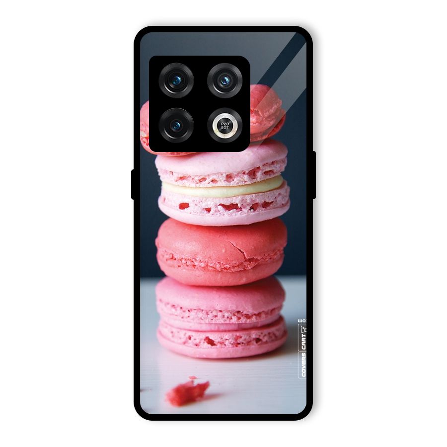 Pastel Macroons Glass Back Case for OnePlus 10 Pro 5G
