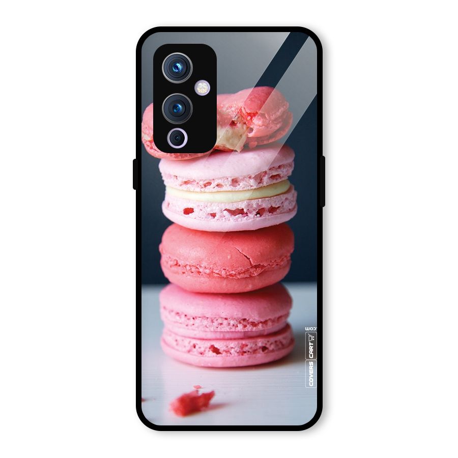 Pastel Macroons Glass Back Case for OnePlus 9