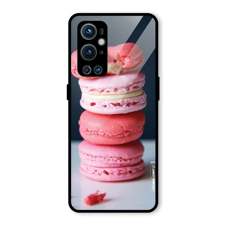 Pastel Macroons Glass Back Case for OnePlus 9 Pro
