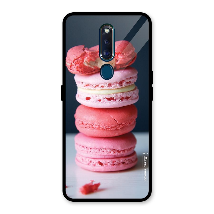 Pastel Macroons Glass Back Case for Oppo F11 Pro
