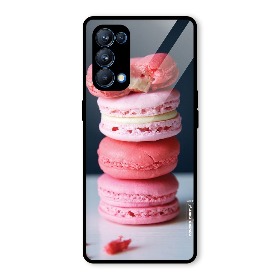 Pastel Macroons Glass Back Case for Oppo Reno5 Pro 5G