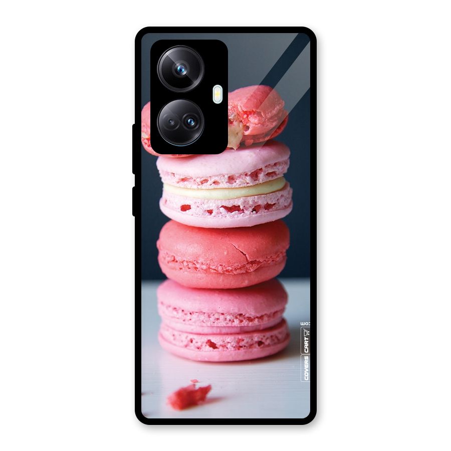 Pastel Macroons Glass Back Case for Realme 10 Pro Plus