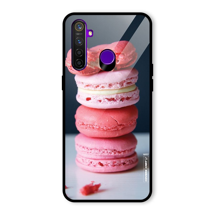 Pastel Macroons Glass Back Case for Realme 5 Pro