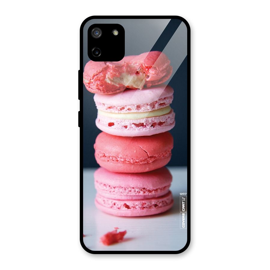 Pastel Macroons Glass Back Case for Realme C11