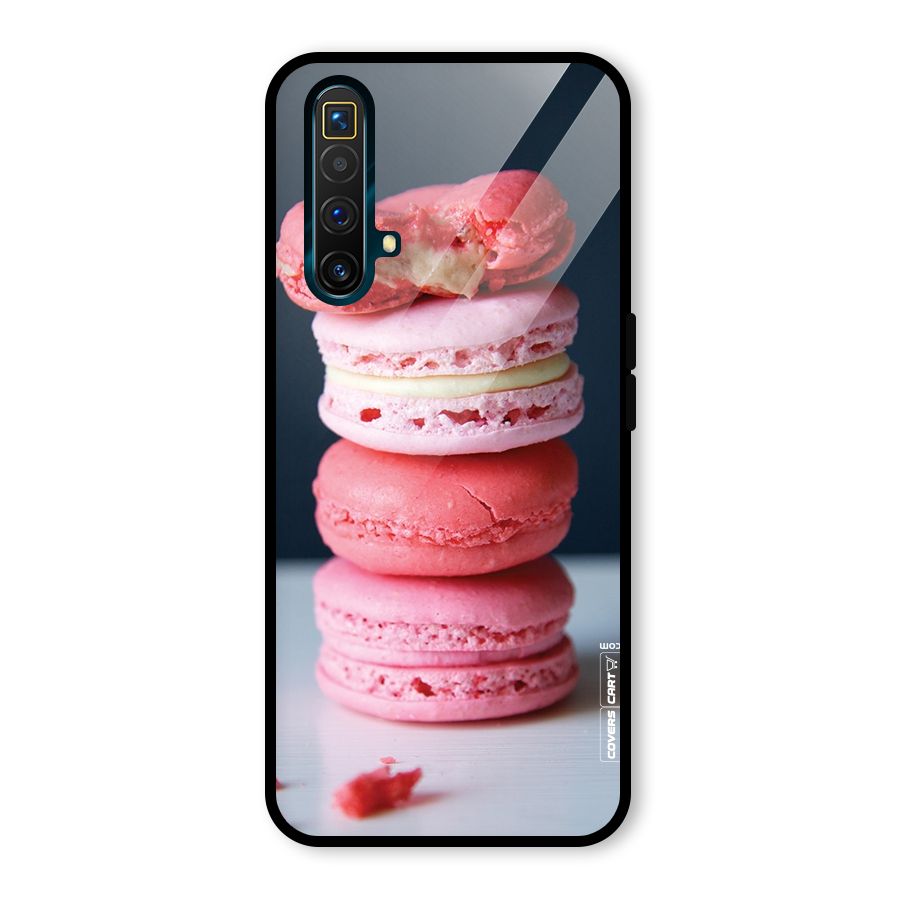 Pastel Macroons Glass Back Case for Realme X3 SuperZoom