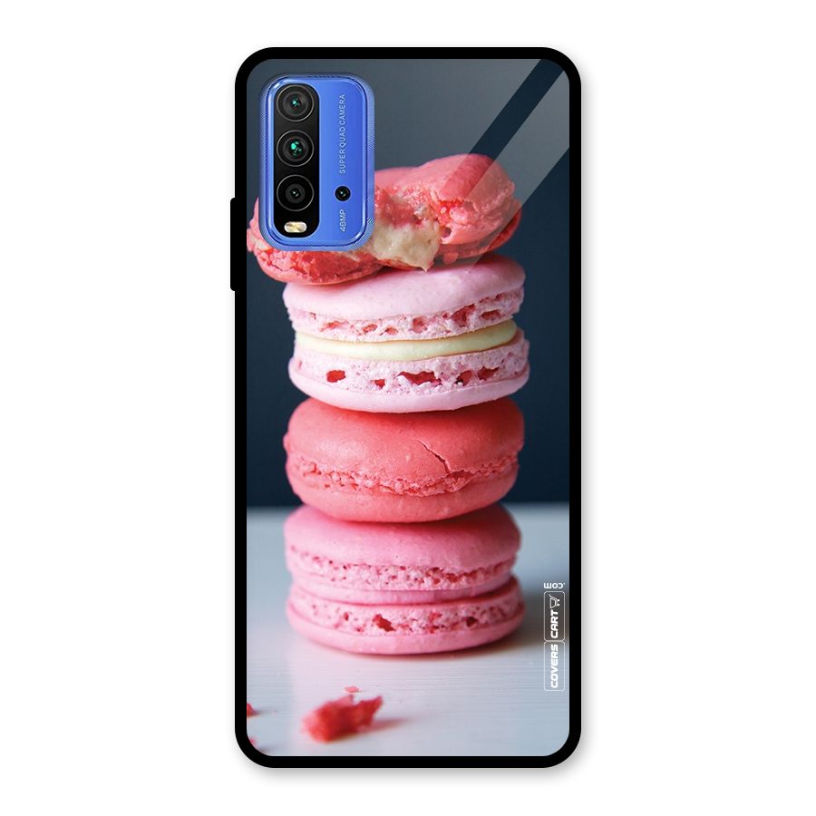 Pastel Macroons Glass Back Case for Redmi 9 Power
