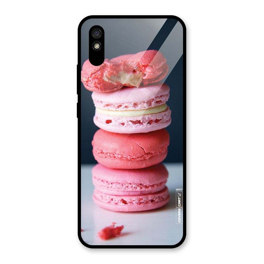 Pastel Macroons Glass Back Case for Redmi 9i