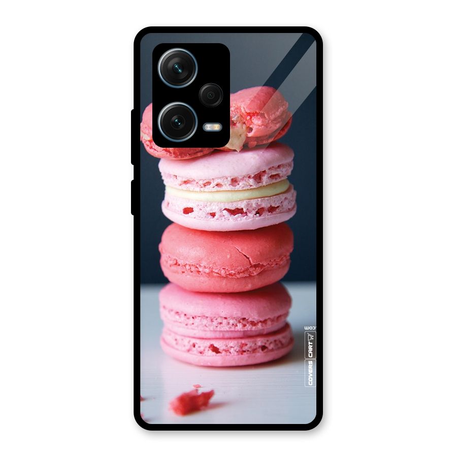 Pastel Macroons Glass Back Case for Redmi Note 12 Pro Plus 5G
