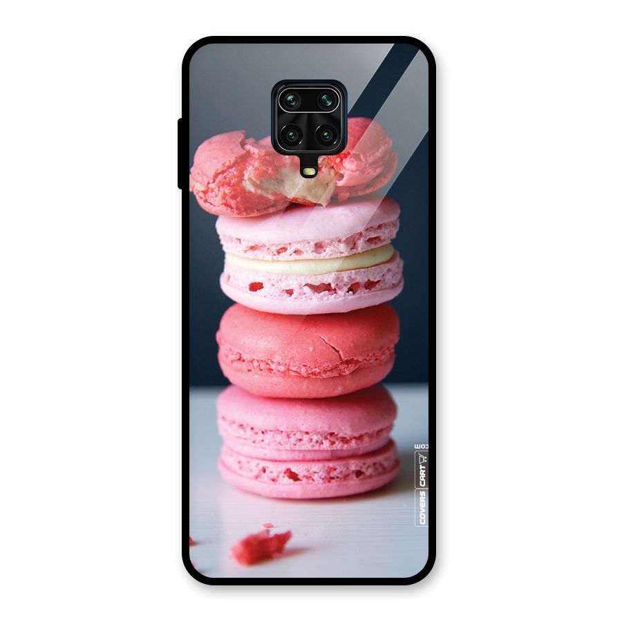 Pastel Macroons Glass Back Case for Redmi Note 9 Pro