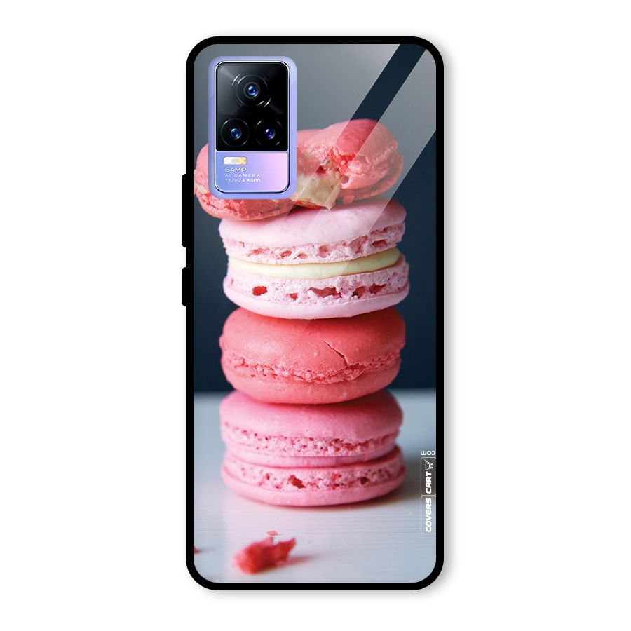 Pastel Macroons Glass Back Case for Vivo Y73