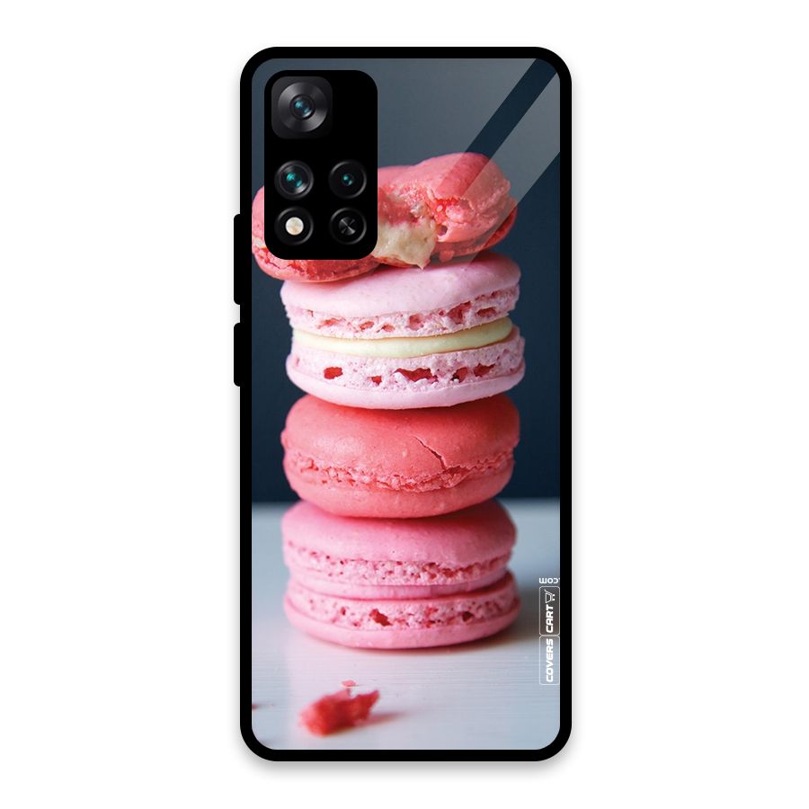 Pastel Macroons Glass Back Case for Xiaomi 11i HyperCharge 5G