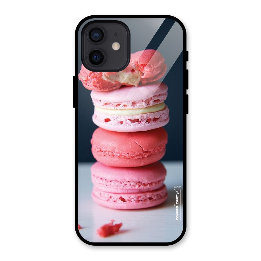 Pastel Macroons Glass Back Case for iPhone 12
