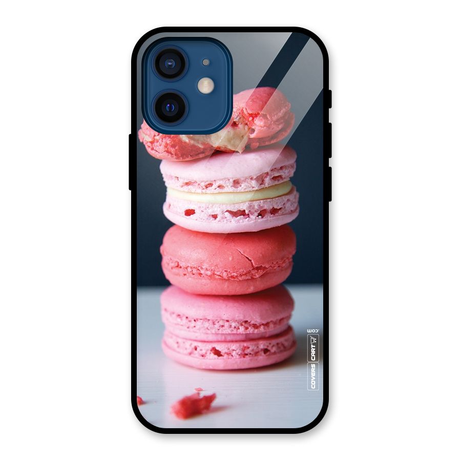 Pastel Macroons Glass Back Case for iPhone 12 Mini