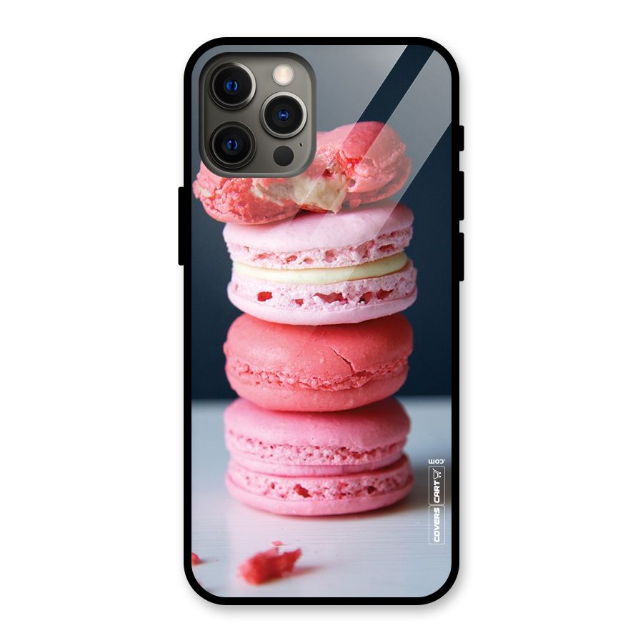 Pastel Macroons Glass Back Case for iPhone 12 Pro Max