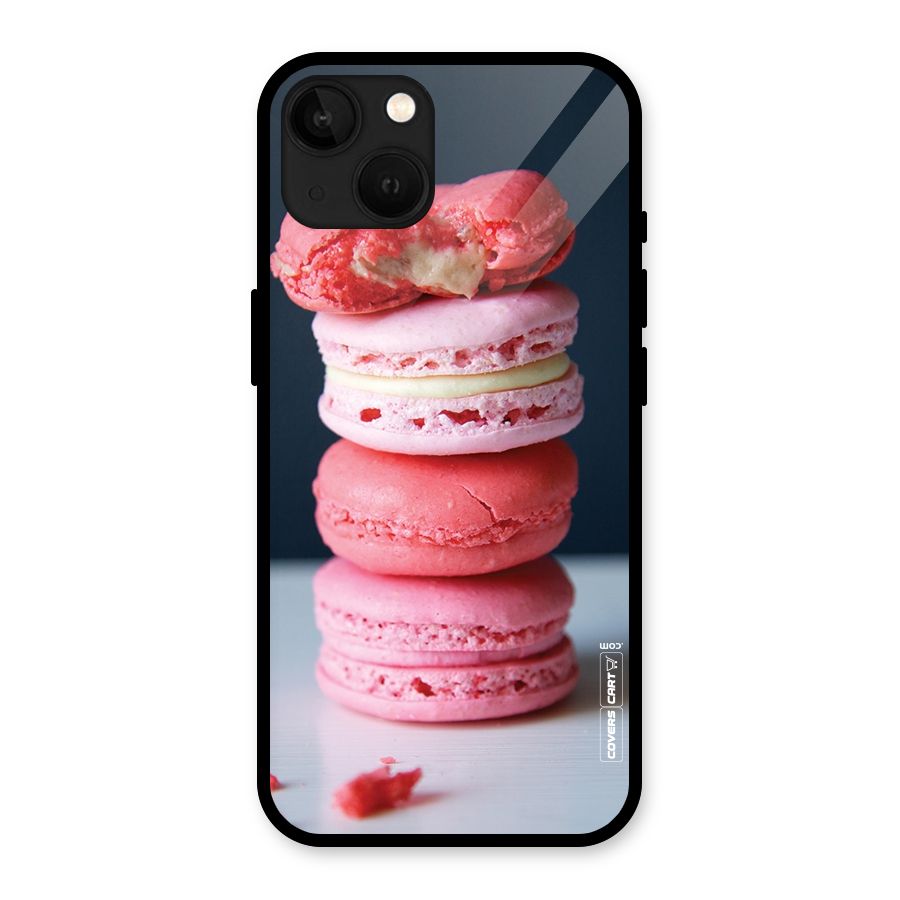 Pastel Macroons Glass Back Case for iPhone 13