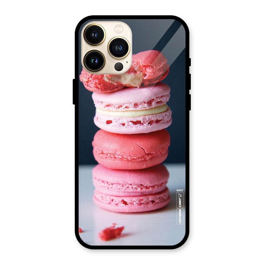 Pastel Macroons Glass Back Case for iPhone 13 Pro Max