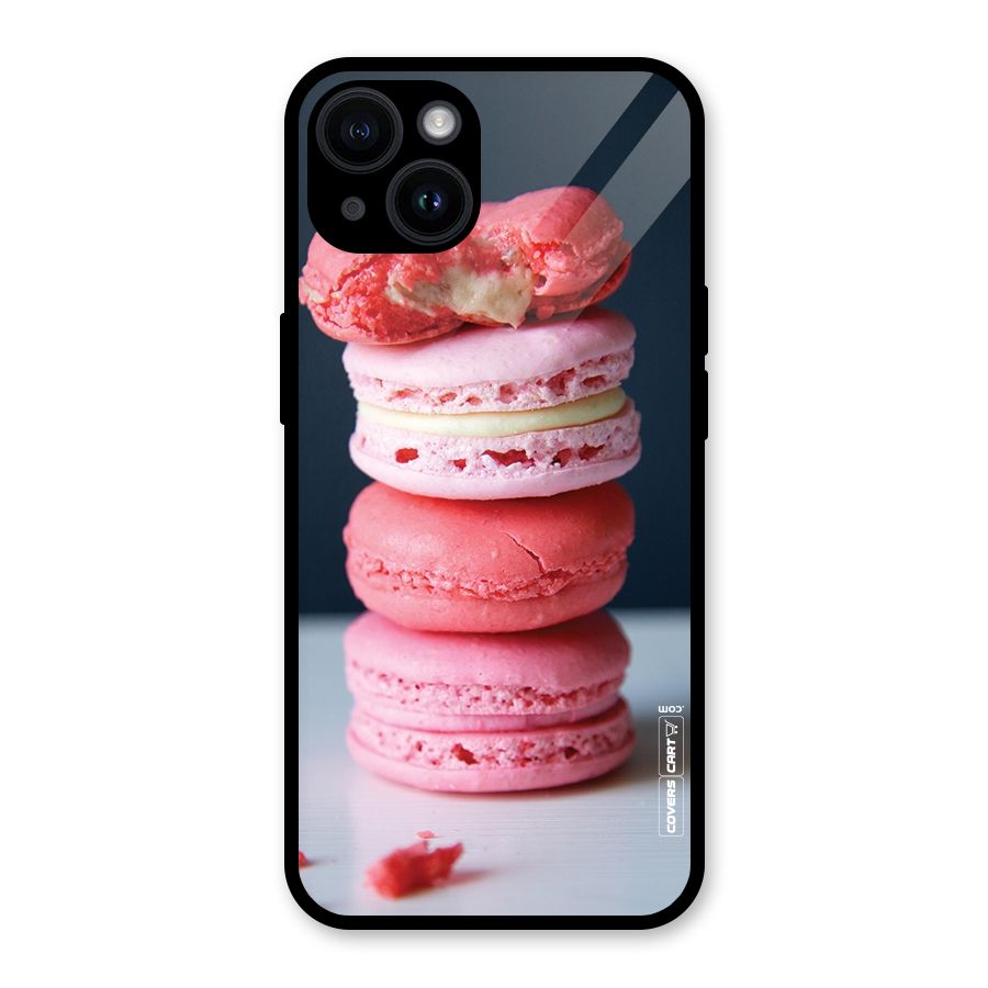 Pastel Macroons Glass Back Case for iPhone 14
