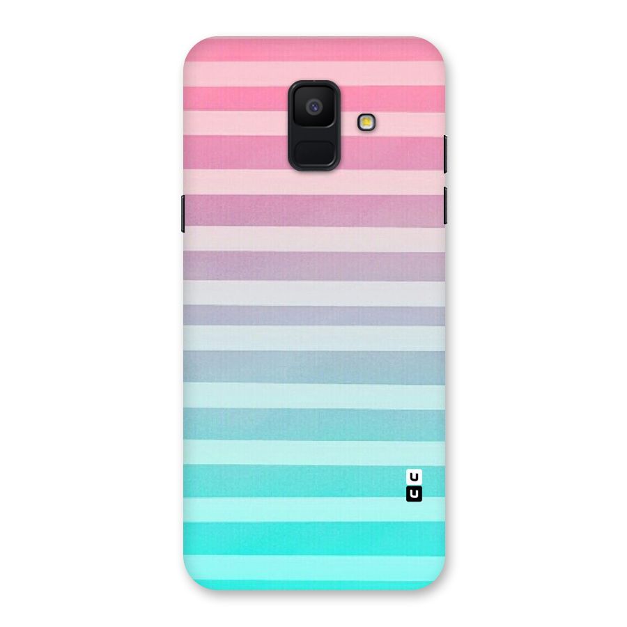 Pastel Ombre Back Case for Galaxy A6 (2018)