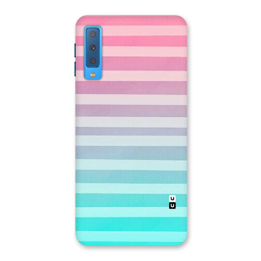 Pastel Ombre Back Case for Galaxy A7 (2018)