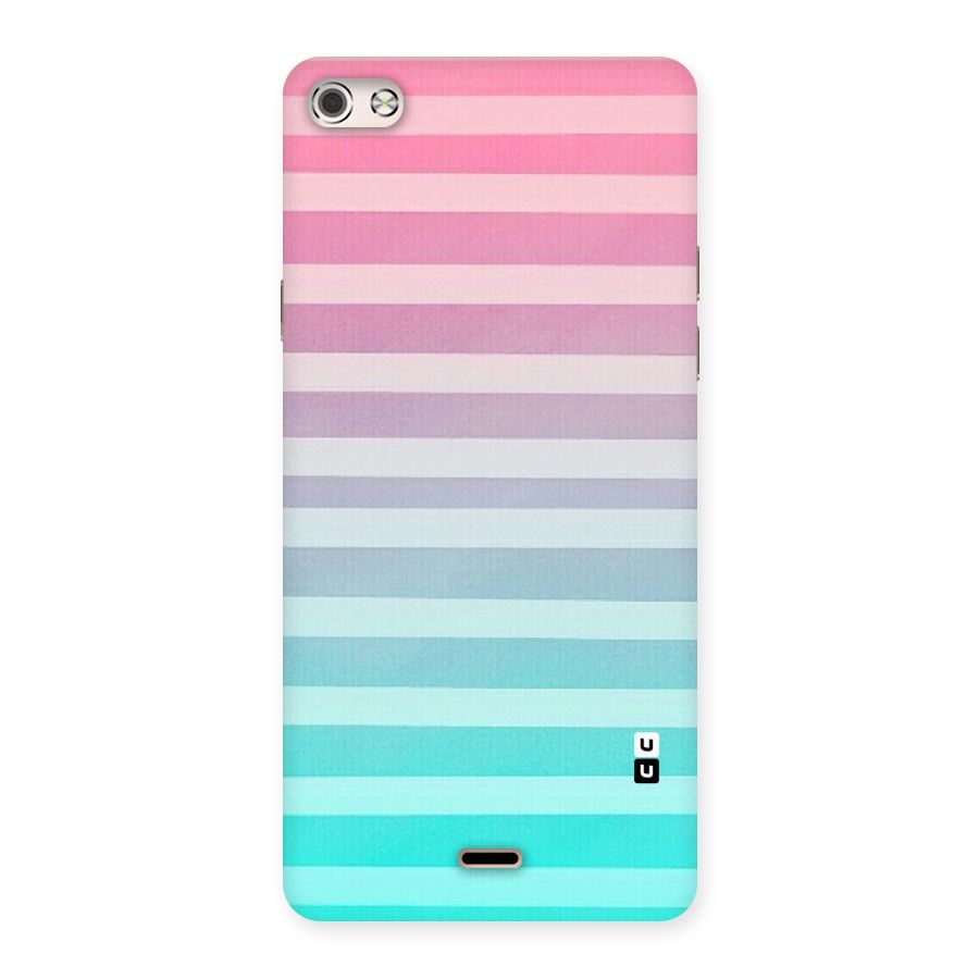 Pastel Ombre Back Case for Micromax Canvas Silver 5