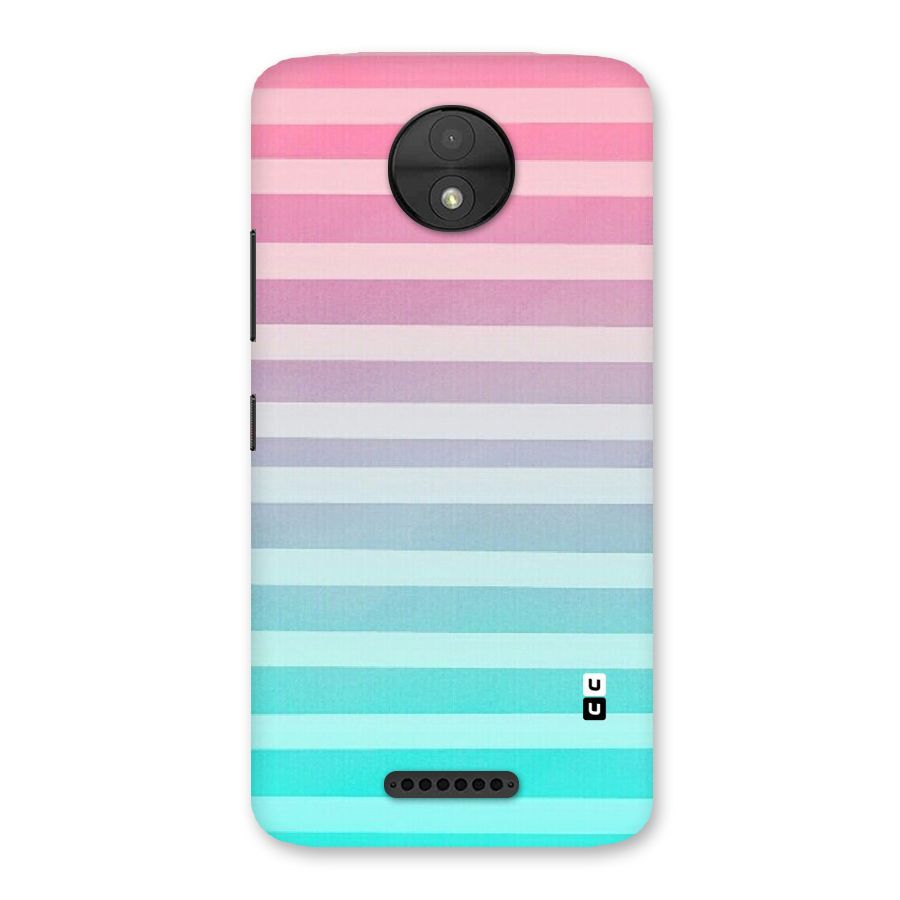Pastel Ombre Back Case for Moto C