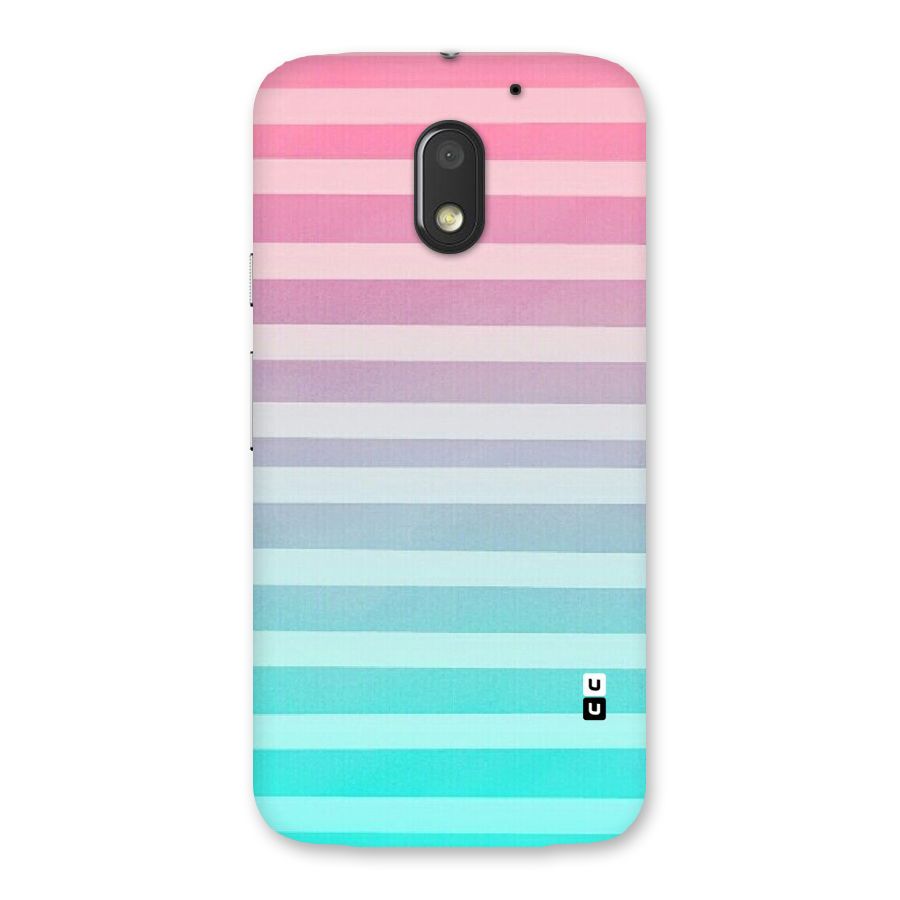 Pastel Ombre Back Case for Moto E3 Power