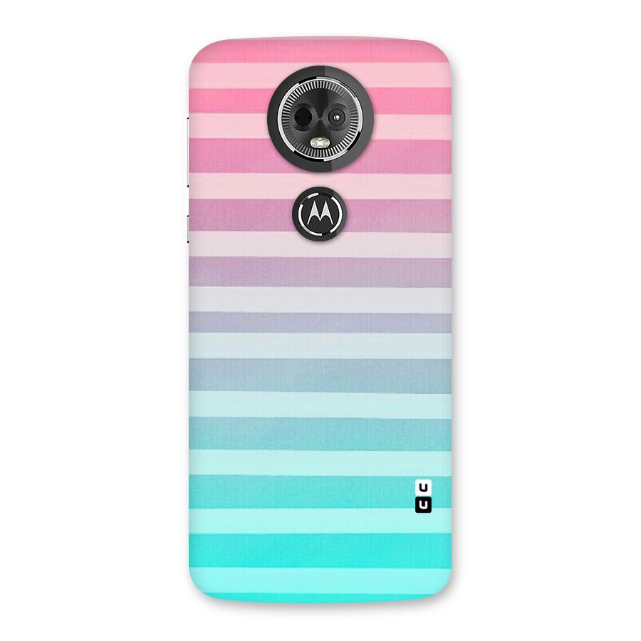 Pastel Ombre Back Case for Moto E5 Plus