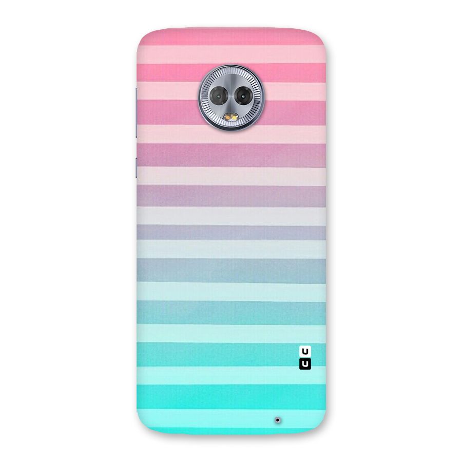 Pastel Ombre Back Case for Moto G6 Plus