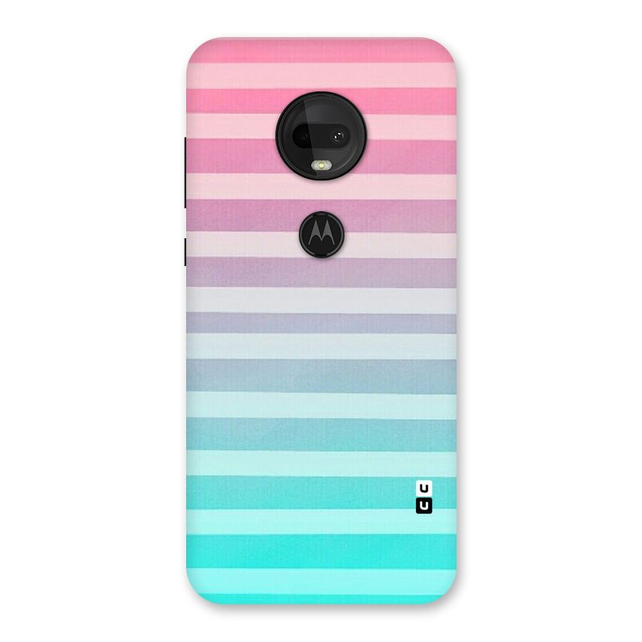 Pastel Ombre Back Case for Moto G7