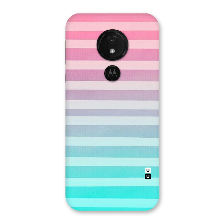 Pastel Ombre Back Case for Moto G7 Power