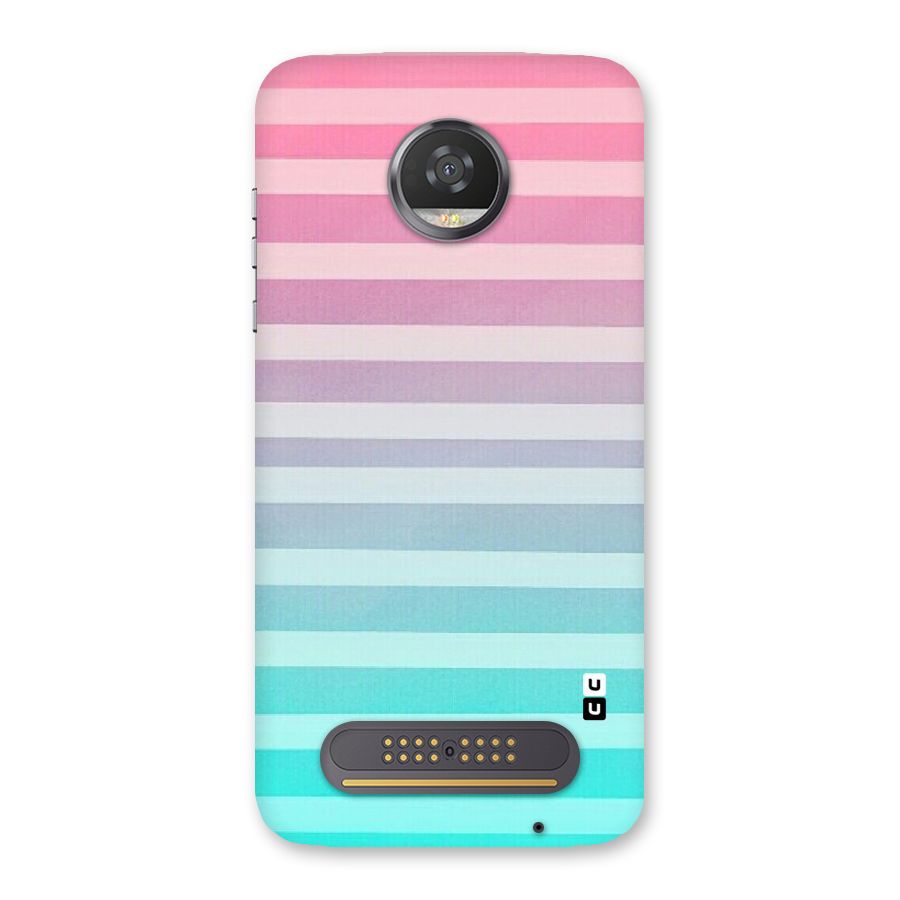 Pastel Ombre Back Case for Moto Z2 Play