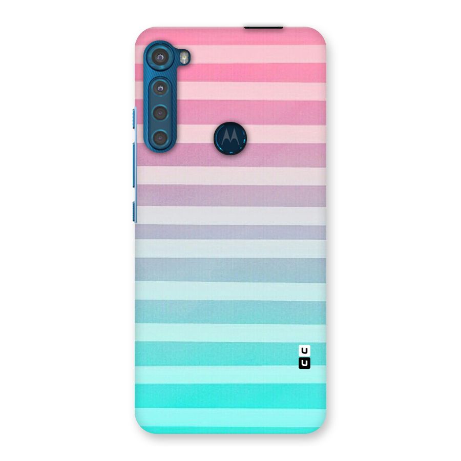 Pastel Ombre Back Case for Motorola One Fusion Plus