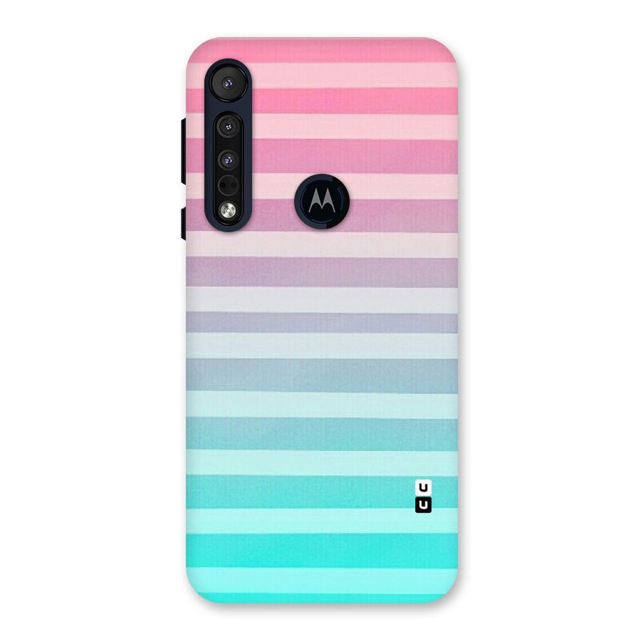 Pastel Ombre Back Case for Motorola One Macro