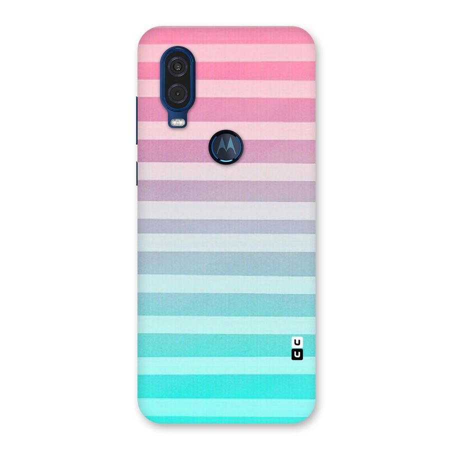 Pastel Ombre Back Case for Motorola One Vision