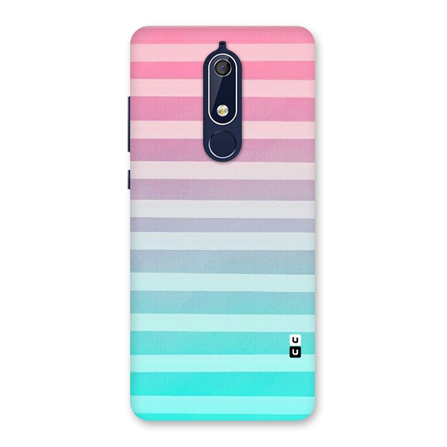 Pastel Ombre Back Case for Nokia 5.1