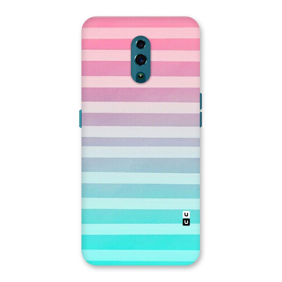 Pastel Ombre Back Case for Oppo Reno