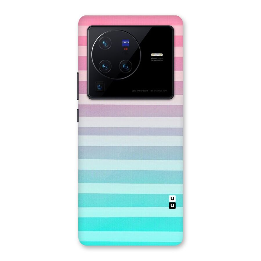 Pastel Ombre Back Case for Vivo X80 Pro