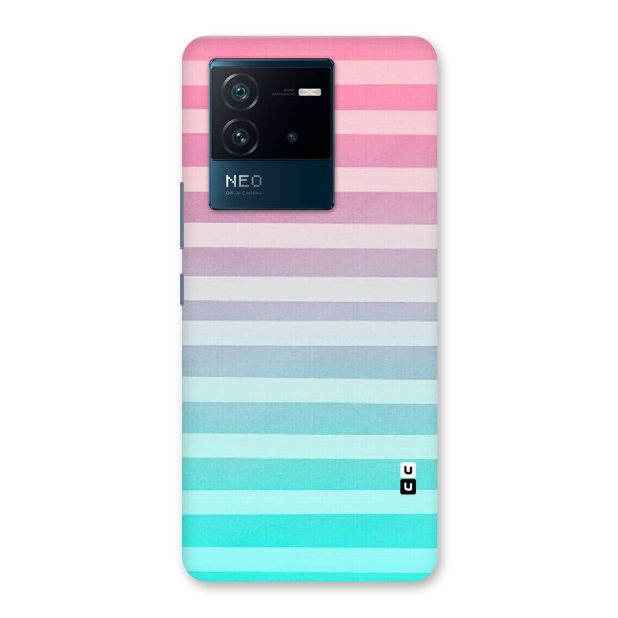 Pastel Ombre Back Case for Vivo iQOO Neo 6 5G