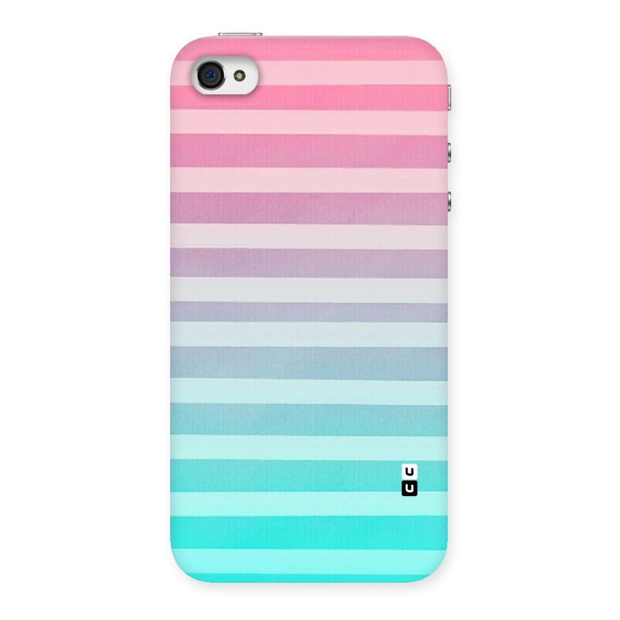 Pastel Ombre Back Case for iPhone 4 4s