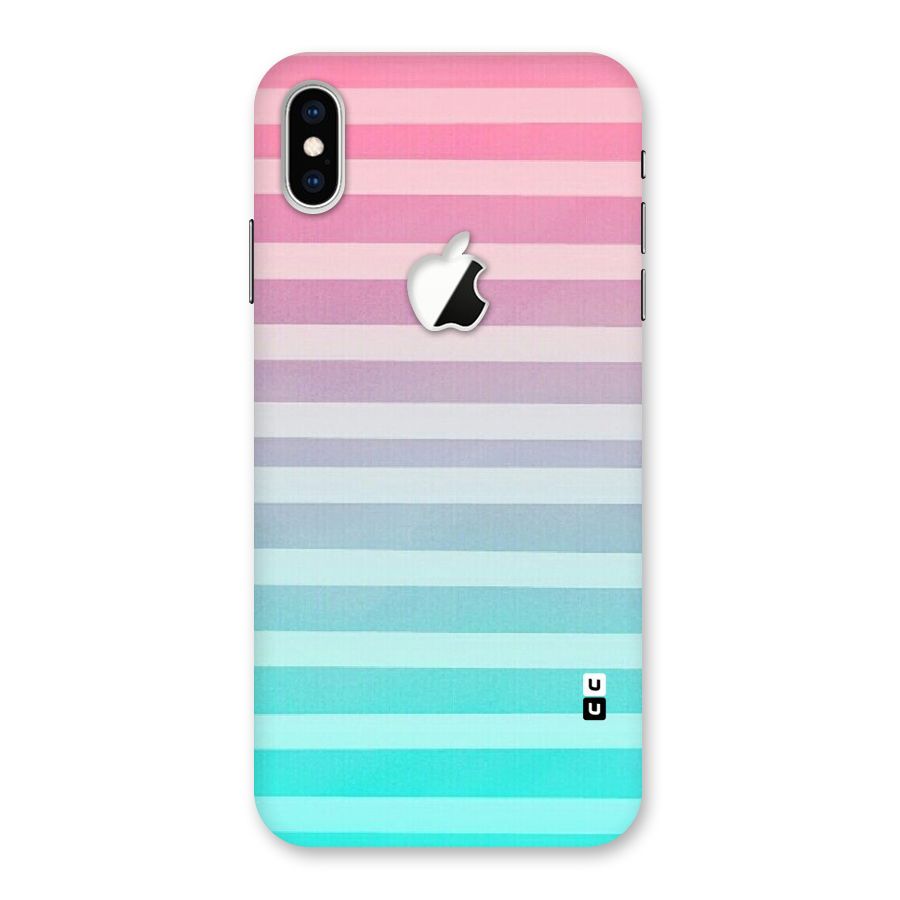 Pastel Ombre Back Case for iPhone XS Max Apple Cut