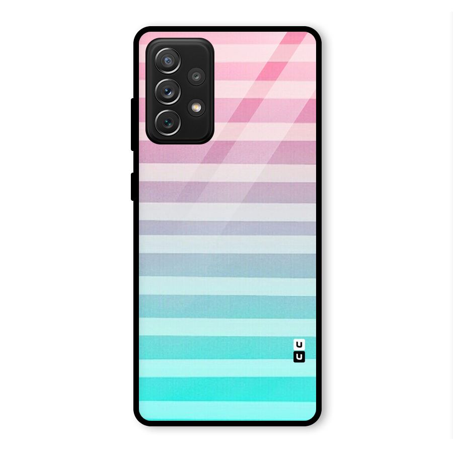 Pastel Ombre Glass Back Case for Galaxy A72