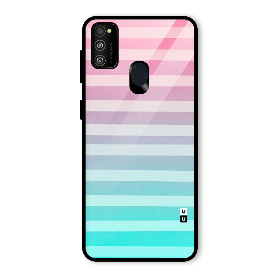 Pastel Ombre Glass Back Case for Galaxy M30s