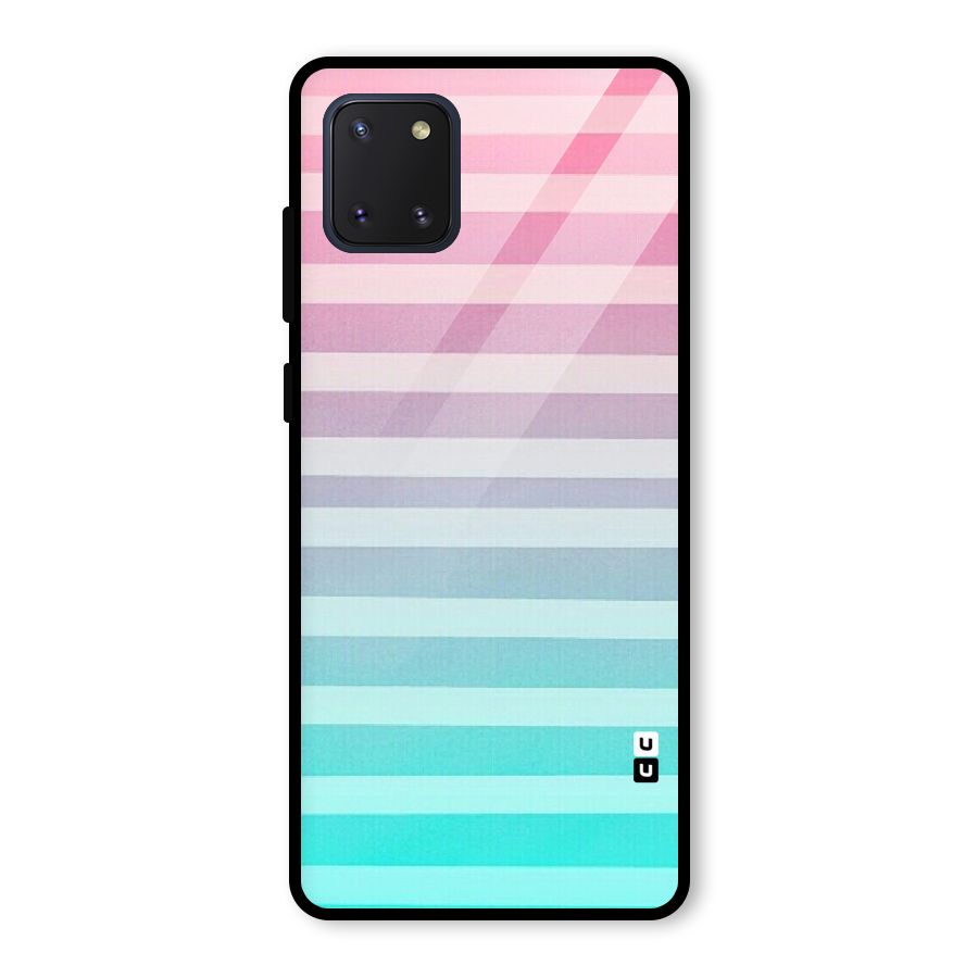 Pastel Ombre Glass Back Case for Galaxy Note 10 Lite
