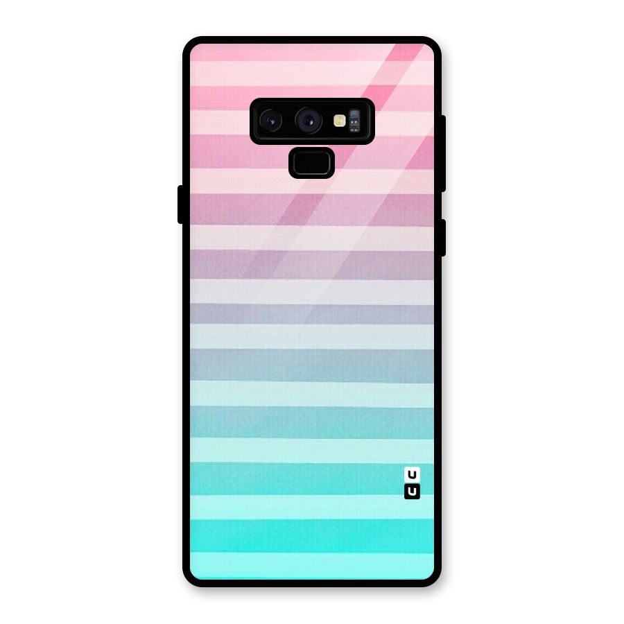 Pastel Ombre Glass Back Case for Galaxy Note 9