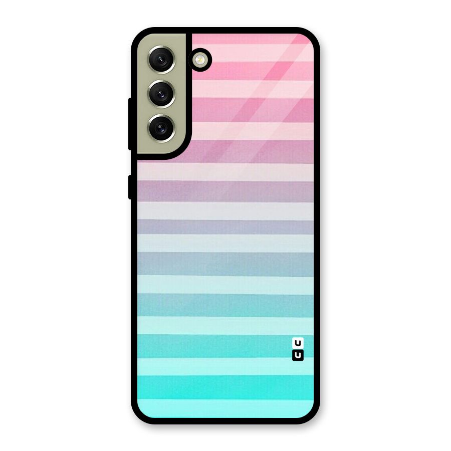Pastel Ombre Glass Back Case for Galaxy S21 FE 5G