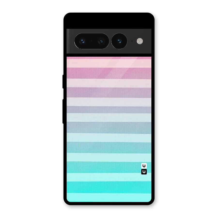 Pastel Ombre Glass Back Case for Google Pixel 7 Pro