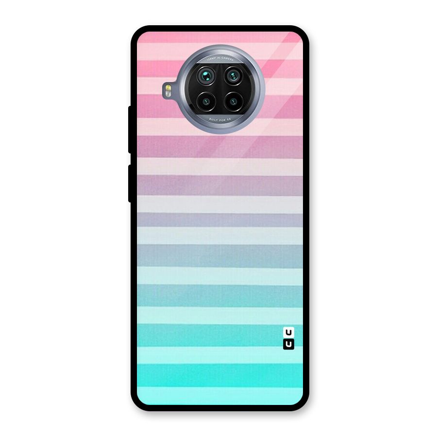 Pastel Ombre Glass Back Case for Mi 10i