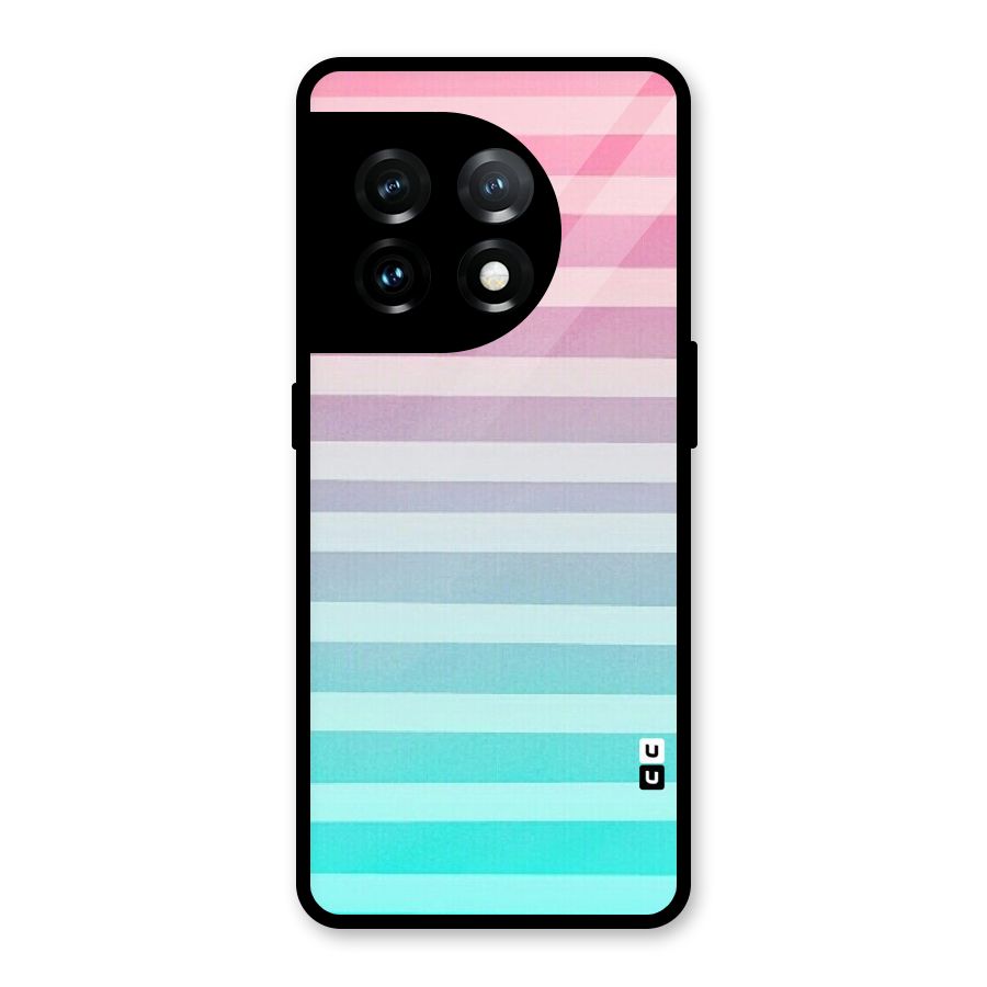 Pastel Ombre Glass Back Case for OnePlus 11