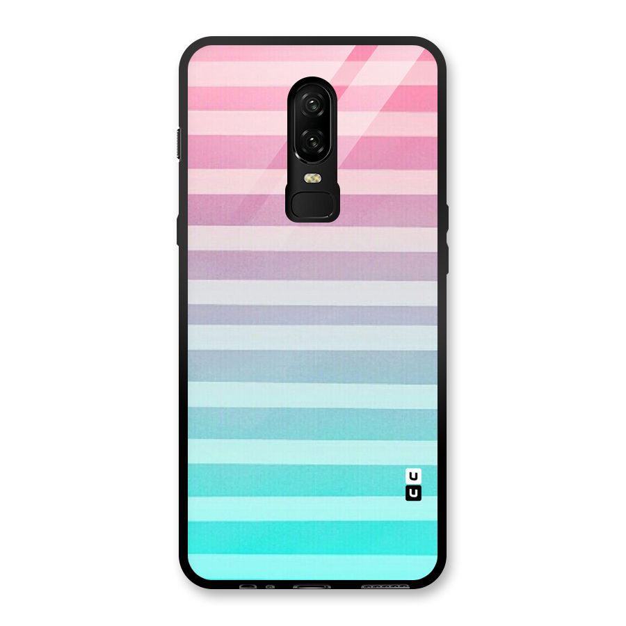 Pastel Ombre Glass Back Case for OnePlus 6