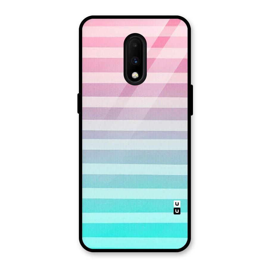 Pastel Ombre Glass Back Case for OnePlus 7